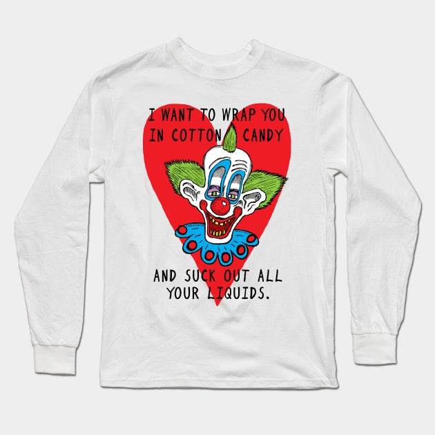 Killer Klown Love Long Sleeve T-Shirt by jarhumor